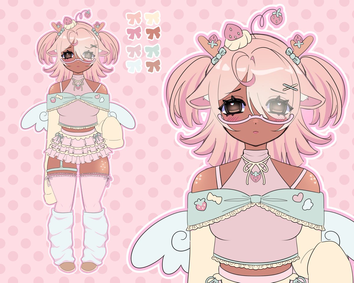 kawaiipaden's tweet photo. 🍓Strawberry Angel Deer Adopt ໒꒱ ‧₊˚
𓆩♡𓆪 Set price : $100 (Commercial included)
Payment via VGEN below⁀➴
#adoptable #openadoptable #adopt #VGen https://t.co/mml1KoAie6