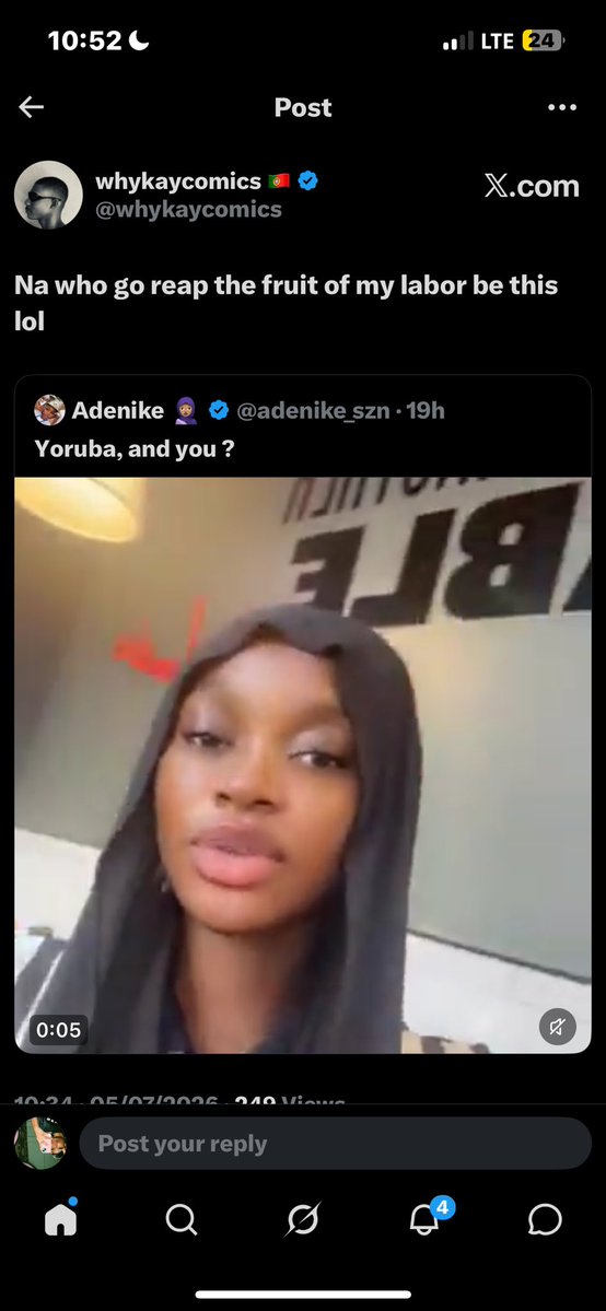 Dnd_meeeeee's tweet photo. See wetin my mutual dey type with full chest. 😭 https://t.co/tPCuSJk2i0
