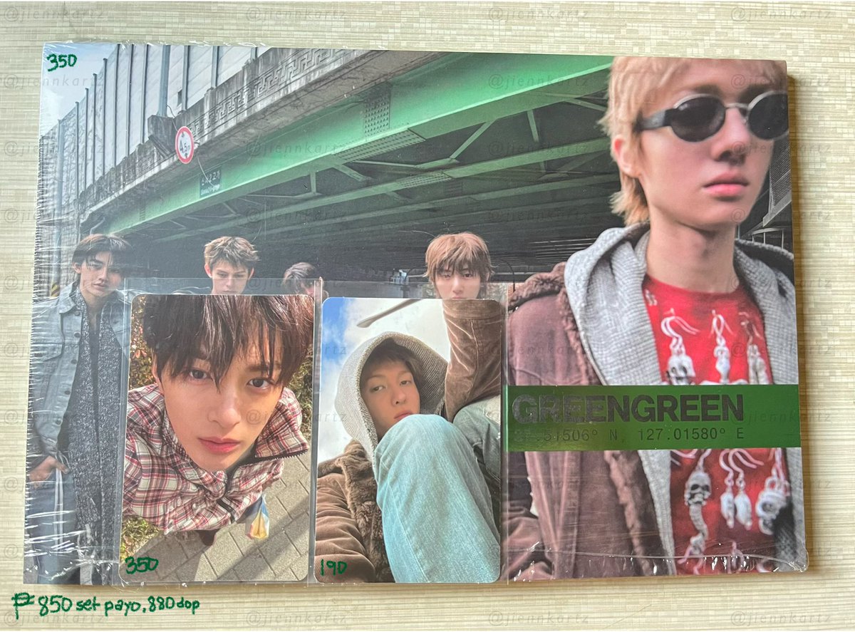 jiennkartz's tweet photo. #jiennsells | wts lfb ph

₱ on pic
- onhand, prio getting set
- x sensi/rush
- payo or 7 days dop w 50% nrdp(can extend)
- dm/reply to claim
- can send photoproof/condi
rcbyt

#. cortis cotl martin james juhoon seonghyeon keonho kono pc poca photocard greengreen photobook album https://t.co/LuA8rb85qH