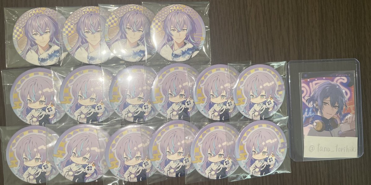 tanu_torihiki's tweet photo. 交換 譲渡 にじさんじ Dytica スイパラ 缶バッジ コースター クリアカード

譲)画像

求)IDカードの方＞現金
等身は同種最優先等身同士
デフォ同異種なんでも検討
特典同種＞異種で何でも検討

千葉都内周辺手渡し○郵送○ https://t.co/DVS4PsLZDl