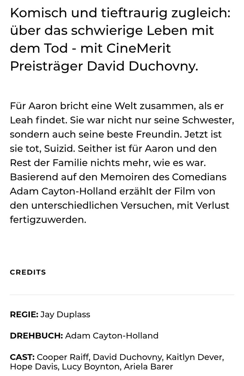 SingingLehrerin's tweet photo. Wir haben gestern David Duchovny bei der Verleihung des Cinemerit Awards auf dem Filmfest München auf der Bühne erlebt. 😍🤩 Anschließend lief die Internationale Premiere von I SEE YOU WHEN I SEE YOU von Jay Duplass. Guter Film über den Umgang mit Verlust. #ffmuc https://t.co/VLqKx0F4mb