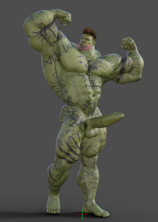 exxxic3d's tweet photo. Designing my first Orc, let me know if there's any type of character you guys wanna see from me :D
#muscle #nsfw #nsfwart #muslceart #monster #daddy #bara #baraart #gay #musclegay #gayart #gayartist #bigdickalert #monstercock #hairy #tattoo #3D #mlm #bigdick #hungcock #gaynsfw https://t.co/rr7e6OYI8u