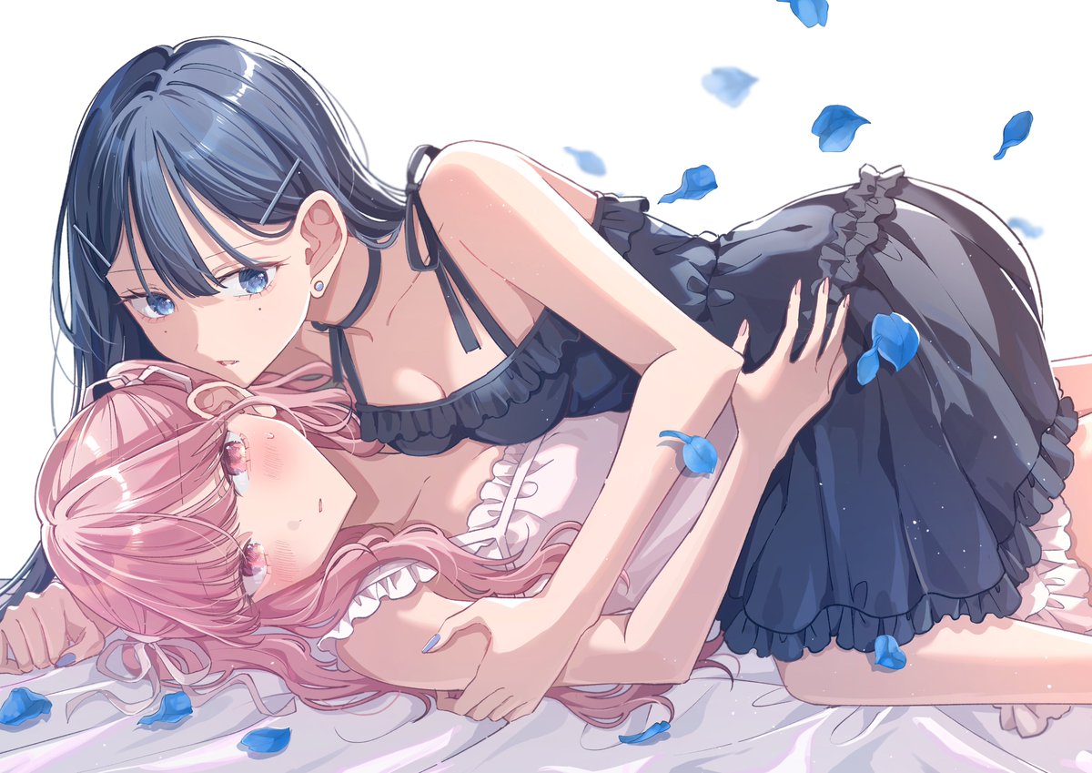 rococomm123's tweet photo. 「逃がさない」
#創作百合 https://t.co/WOaa57YvBt