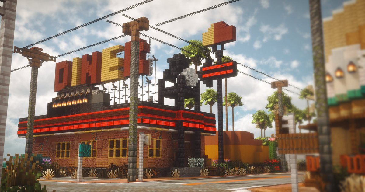 dokukinoko_kue's tweet photo. ROUTE 66🛣️🌵

#Minecraftbuilds
#GoodSeedBuilds https://t.co/wwBZwI9l6P