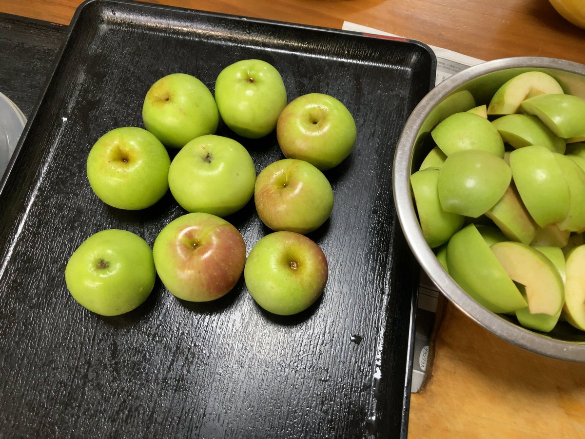gyaaa891's tweet photo. 小さいりんご1キロ買ってきた。
林檎酒にしたかったけど、リンゴシロップになる予定🍎🍏 https://t.co/1Vl4VT8oFH