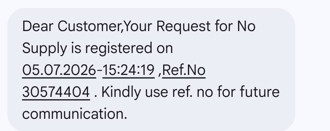 sarveshbab's tweet photo. With lots of hardship was able to register the complaint. Call centre executives asking the transformer name is some thing a laughing stock. https://t.co/cFnxhiMKrd
