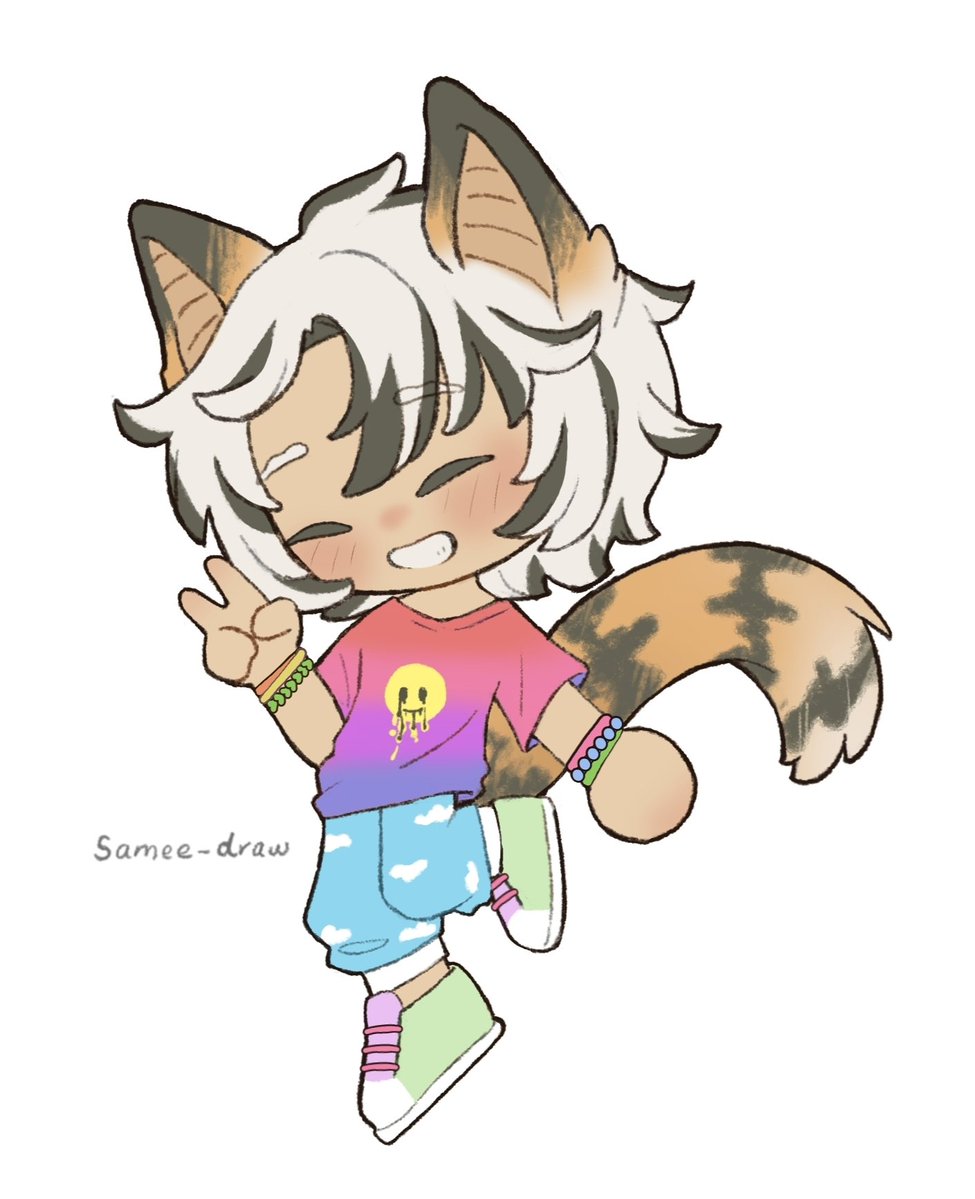 samee_draw's tweet photo. Thank you sm @miloisdone for Commissioning me. I had so much fun drawing your amazing character (⁠◍⁠•⁠ᴗ⁠•⁠◍⁠)
#vgencomms  #artmoots #chibi https://t.co/gUjCrmDXsh