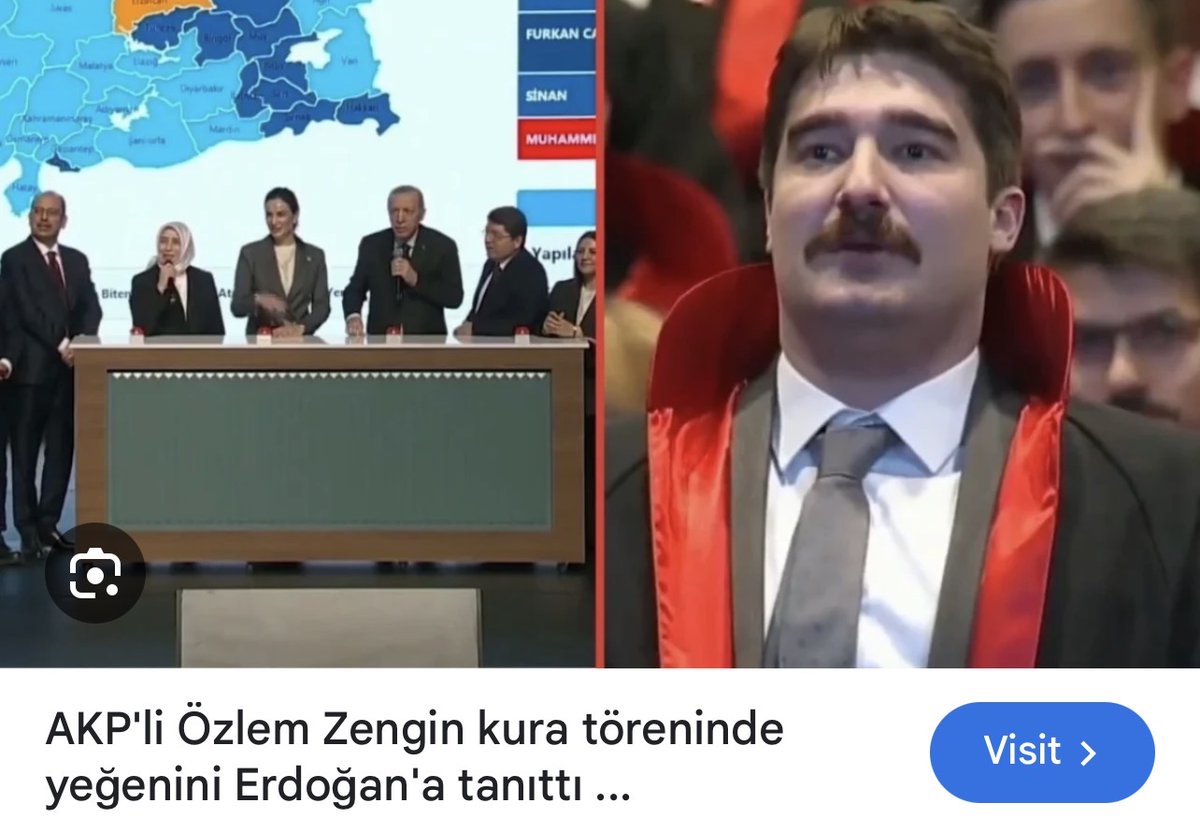 MujdeHaber's tweet photo. akp li özlem zengin ; "Yeğenim size bir selam versin..." https://t.co/JblBGyjQJt