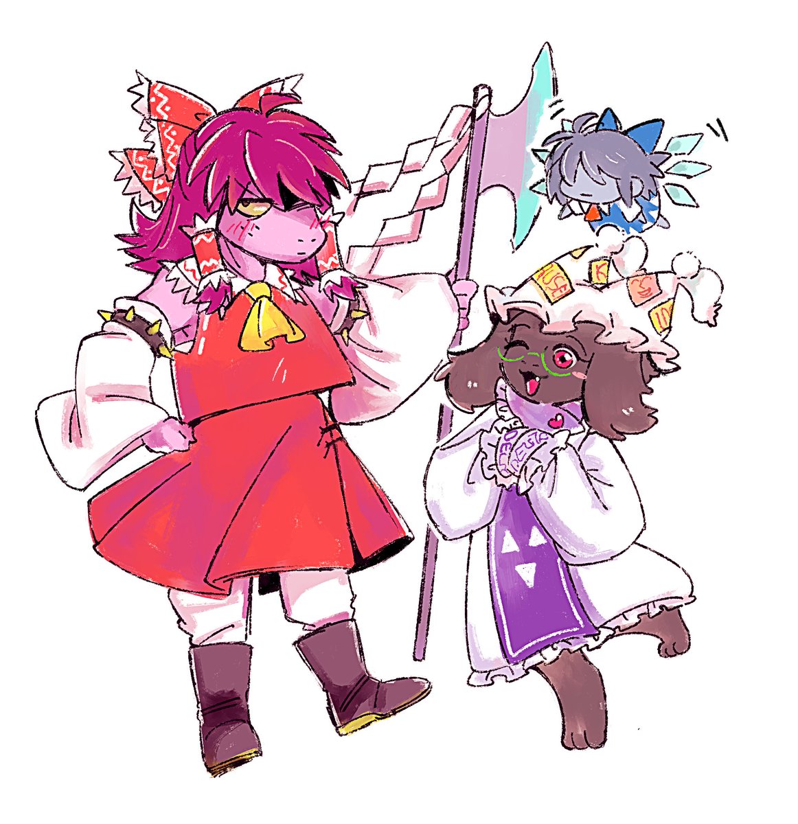 debdeb555's tweet photo. chapter5ネタバレ　東方コスかわいいね https://t.co/lEfYeLejt5