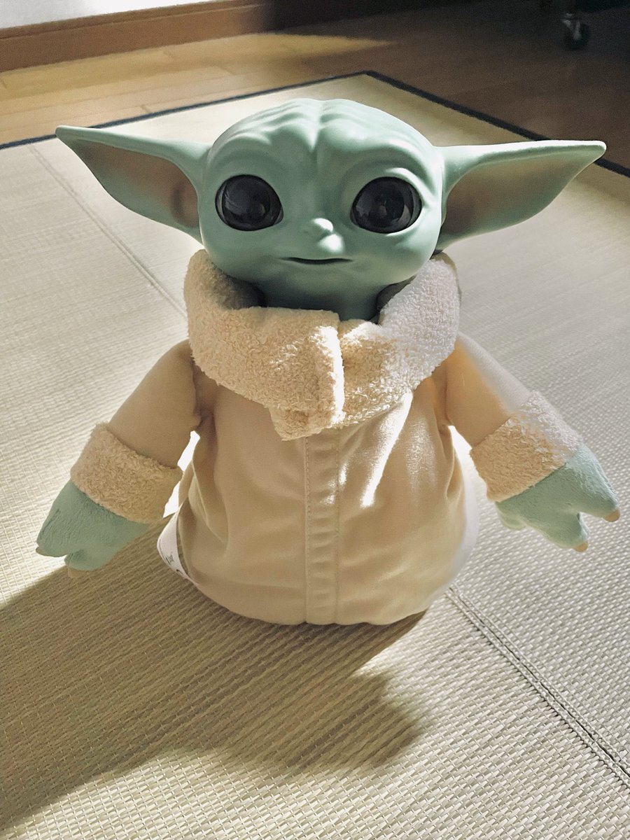 pandalovesw623's tweet photo. うちにいる数少ないグーのこのコもかわいいなあと思うんだけど、あげてるのはマテルやホットトイズや同じハズブロのザチャイルドが多いよな、、
＃グローグー
＃ハズブロ https://t.co/bC3PmzMQQ2