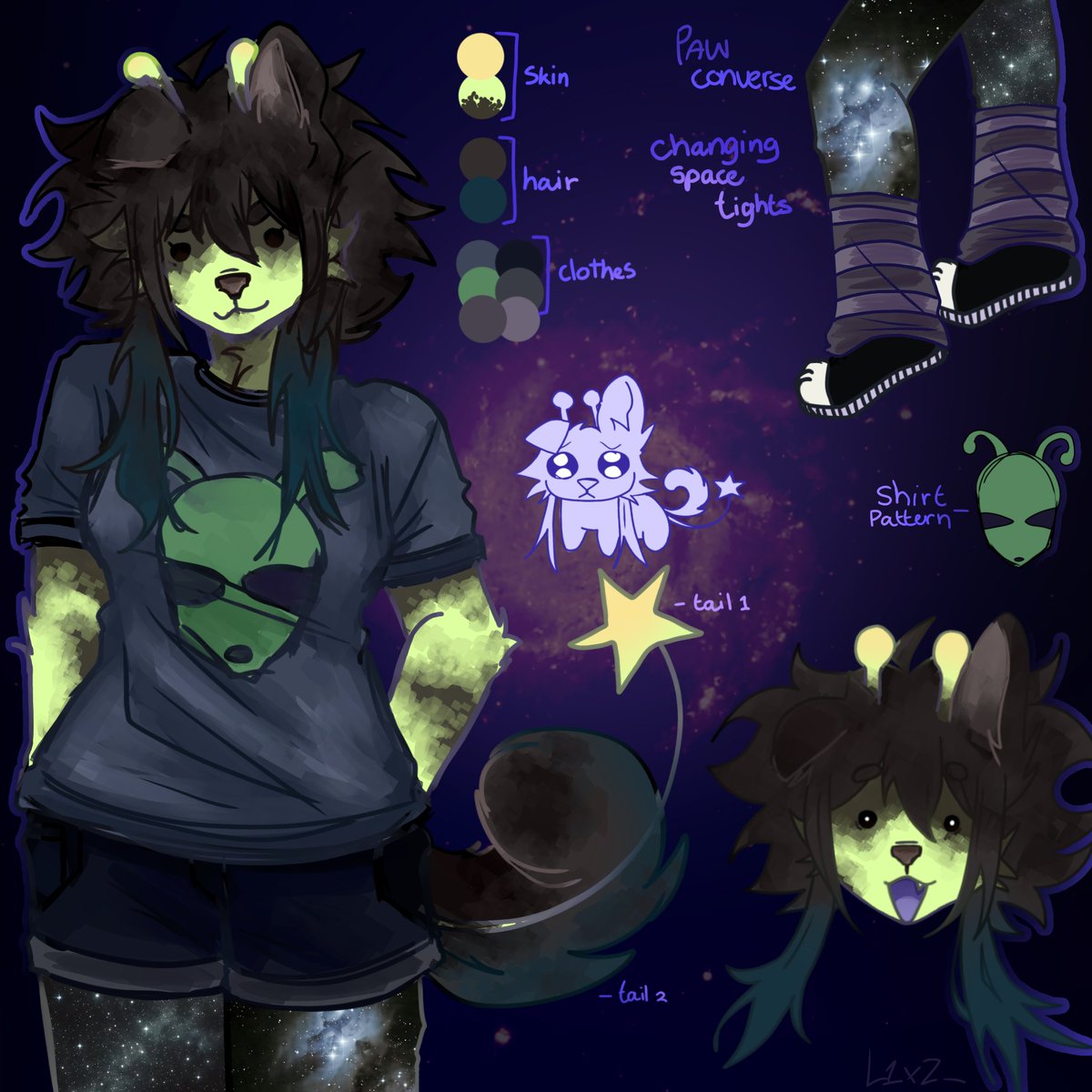L1XZYY_'s tweet photo. Fursona Reference sheet!!
#furryart #fursona #digitalart #alienfurry #referencesheet #furry #anthro https://t.co/OSNFXMSQpK