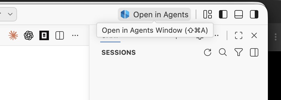 _miki's tweet photo. @victorianoi Me refería al modo "agentes", que te abre una ventana en VsCode solo para programación agentica.

Luego ya si usas claude, codex o el CLI de Copilot es tu choice ;) https://t.co/MNMJsqGa0O