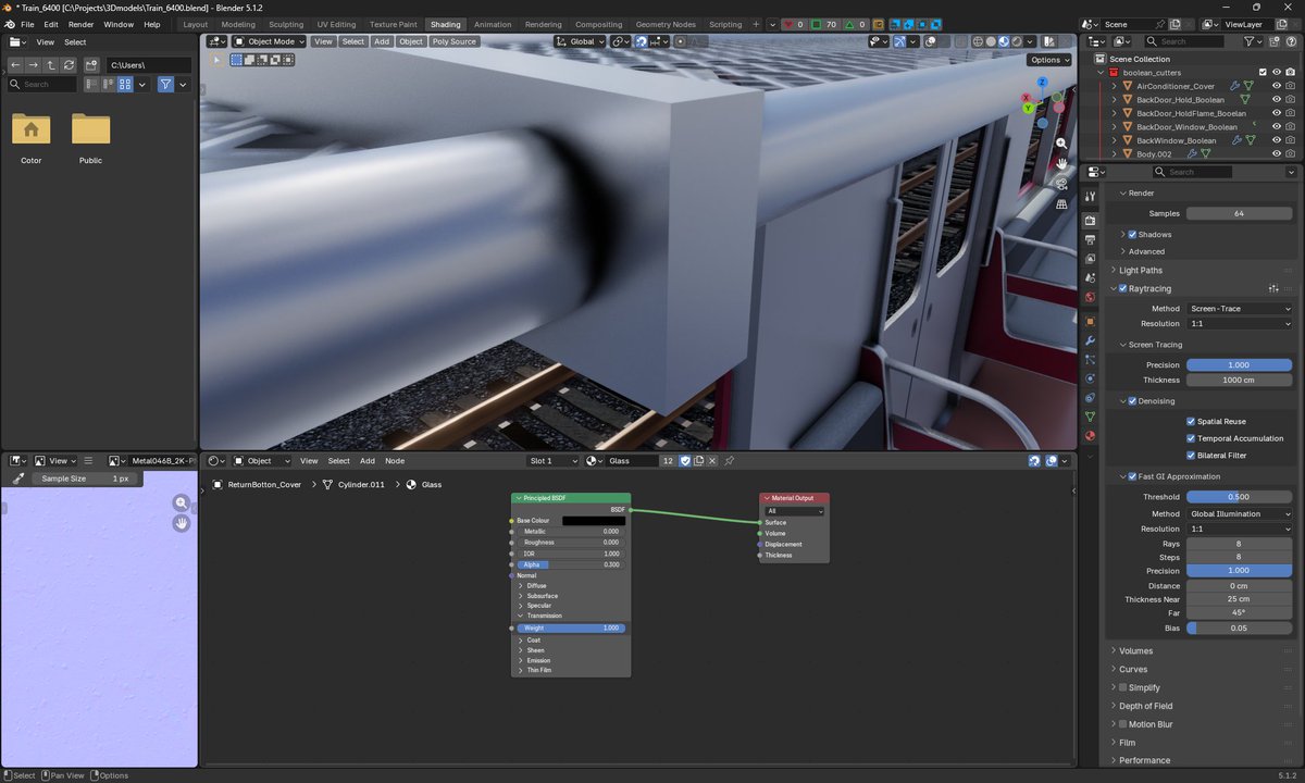 Cotorain5's tweet photo. EEVEEでも反射はできるのだ
#Blender #b3d #3DCG https://t.co/yZJTogeFGw