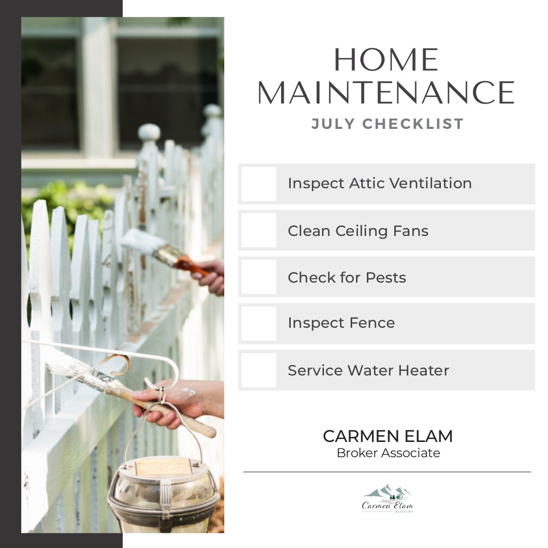 homesbycelam's tweet photo. These monthly maintenance tips can help keep your home in excellent condition and potentially increase its value over time. Take advantage of my expertise! Reach out for more real estate advice and market insight. #realestate #homemaintenance #realestateadvise #homevalue https://t.co/KQIJuMWYJH