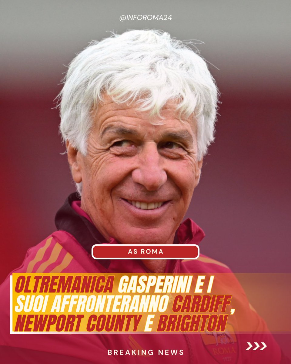 inforoma24's tweet photo. 🟡🔴 Il programma estivo dell’#ASRoma è stato definito. Il raduno è fissato per il 13 luglio, seguito da un’amichevole contro la Primavera.
⚽️ Successivamente, la squadra affronterà #RomaCity e #Trastevere a #Trigoria. Successivamente una trasferta a #Cannes.
📲 : @tempoweb https://t.co/LQhlcZfeBm