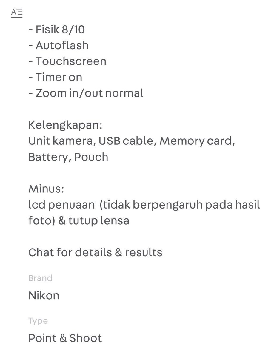 sedihsink's tweet photo. WTS DIGICAM NIKON COOLPIX S4200

‼️600k‼️ 

surabaya based
chat for more details &amp; results

t. digicam digital camera nikon coolpix murah https://t.co/xLggK5mCdK