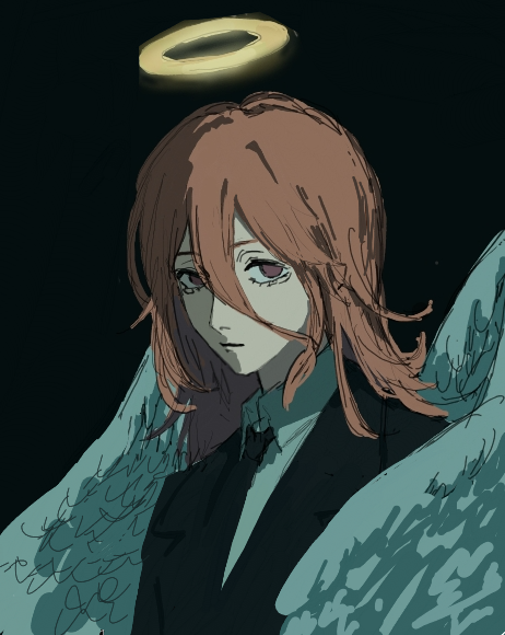 勢いで天使の悪魔まで描いてる