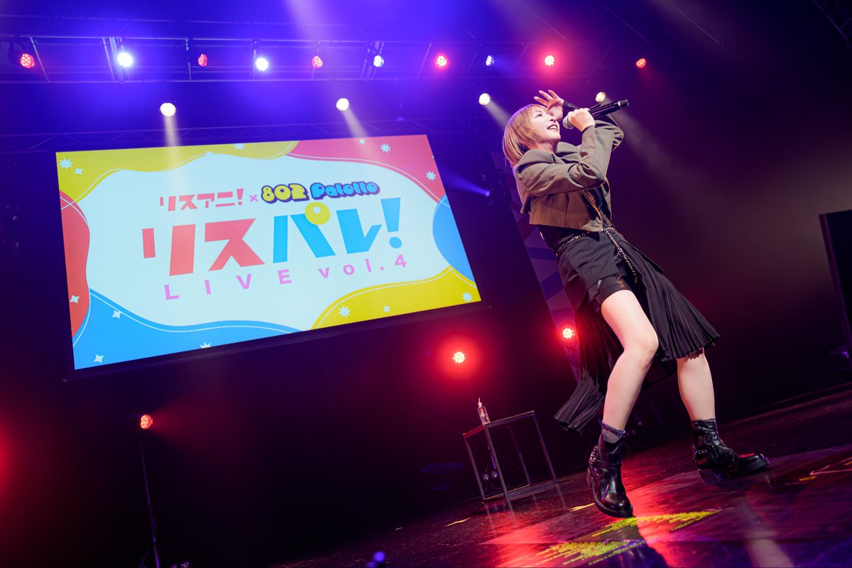 eir_staff2's tweet photo. ◥◣　#リスパレ ありがとうございました　◢◤

🎤MONSTER
🎤INNOCENCE
🎤ラピスラズリ
🎤絵空事
🎤IGNITE

📸: @Sugi_Yu7 

@eir_ruru2
#藍井エイル https://t.co/T3JLQbI68f