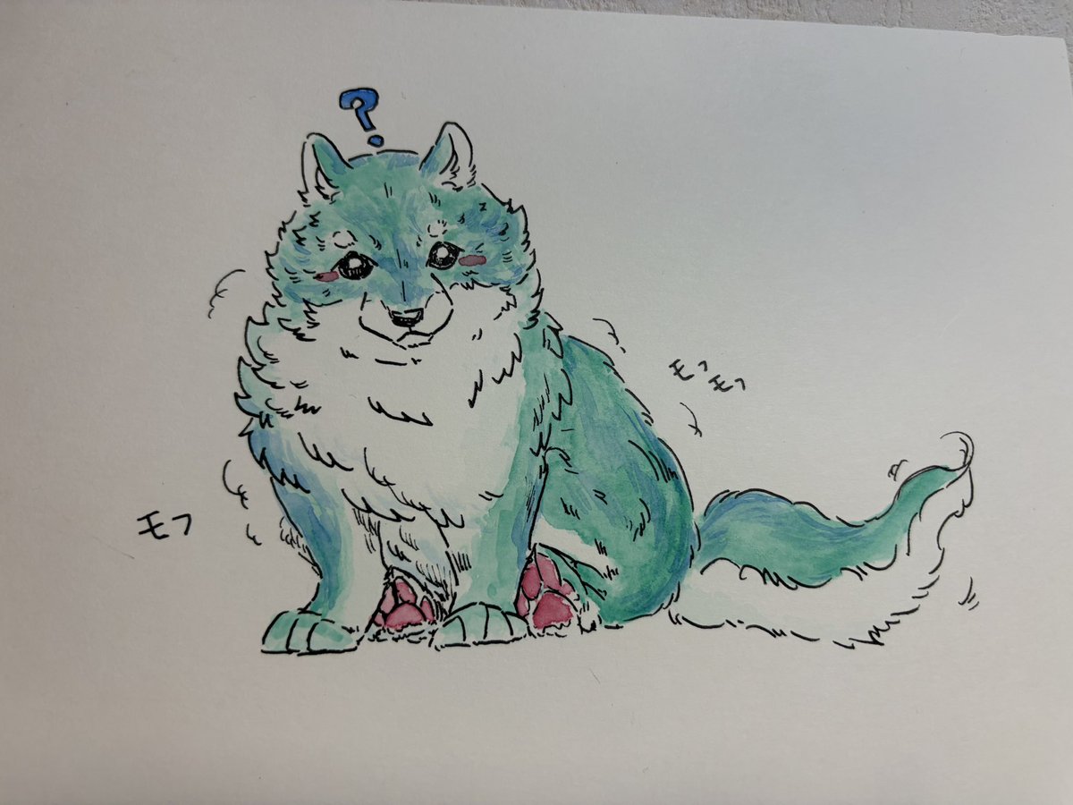 今日書き上げた子達！！！たくさん描きました！ ちんまりオオカミ