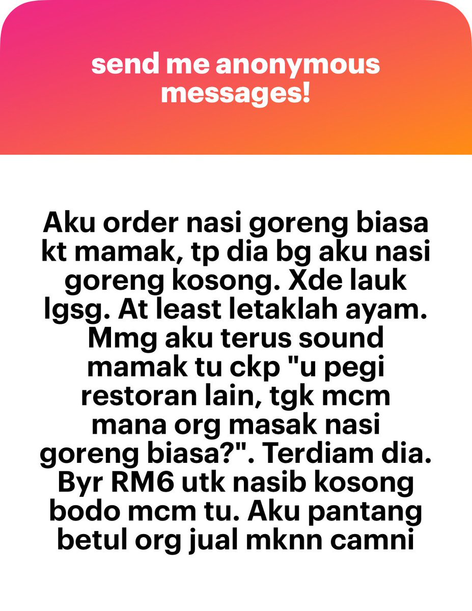 meinmokhtar's tweet photo. First time ka lepak mamak anon? https://t.co/vZpRQI1SCq