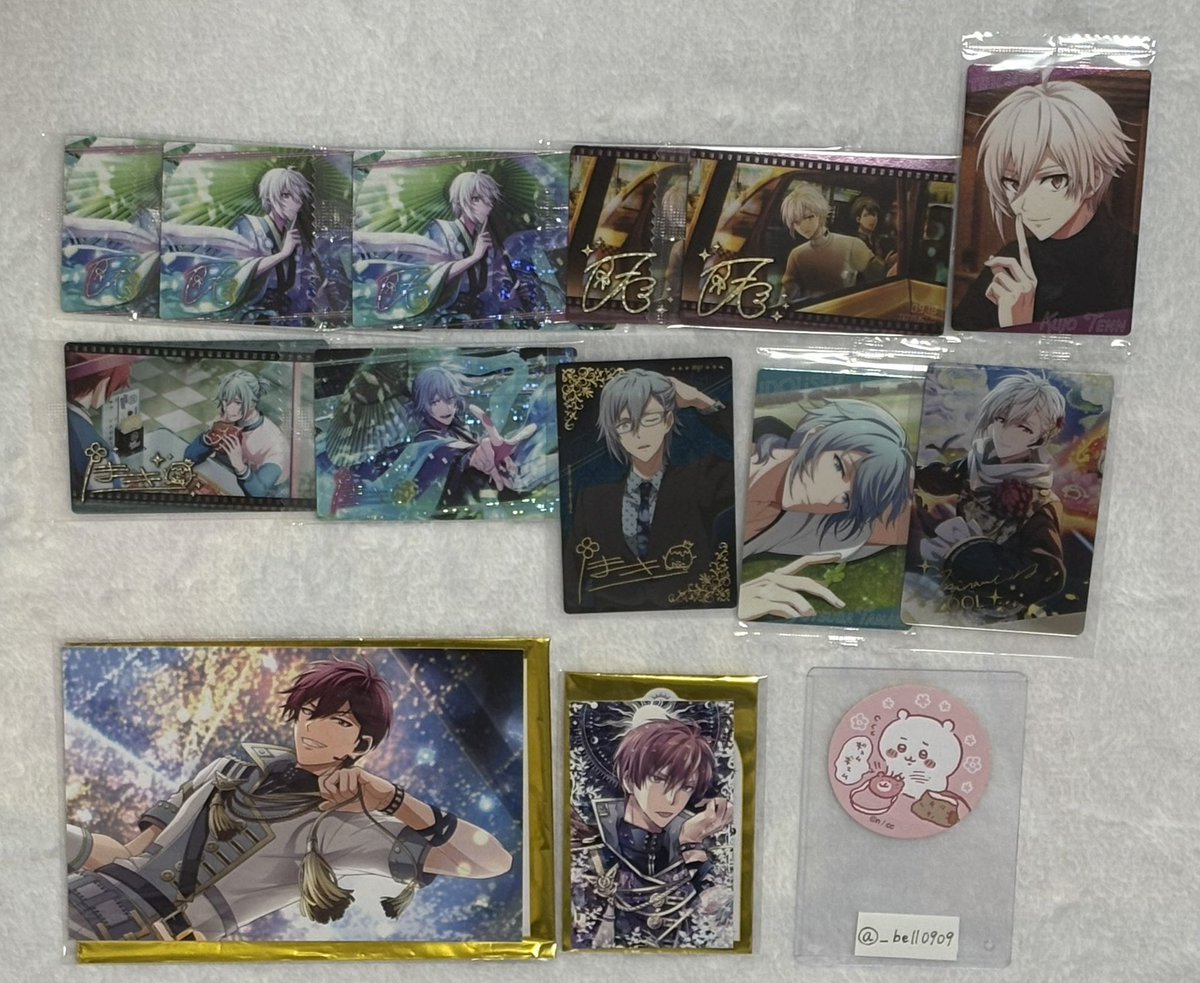 _bell0909's tweet photo. 【買取　譲渡】アイナナ　ぱしゃこれ　ウエハース　メタカ　ムビナナ

（譲）一織　大和　三月　環　壮五　ナギ　天　龍之介　楽　千　トウマ　虎於　巳波
（求）希望額〜定価＋送料

検索からもお気軽にお声掛けください◎ https://t.co/Jb7YUpagdx