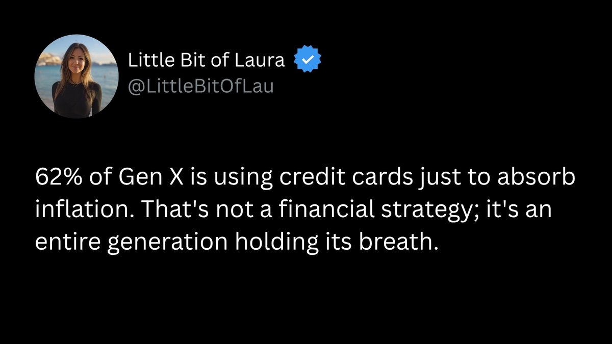 LittleBitOfLau's tweet photo. We’re the generation that can still program a VCR but can’t program our savings accounts to outrun 2026 inflation.

#Savings #Inflation2026 #FinancialLiteracy #GenX  #MoneyManagement https://t.co/kwDNlMeQtm