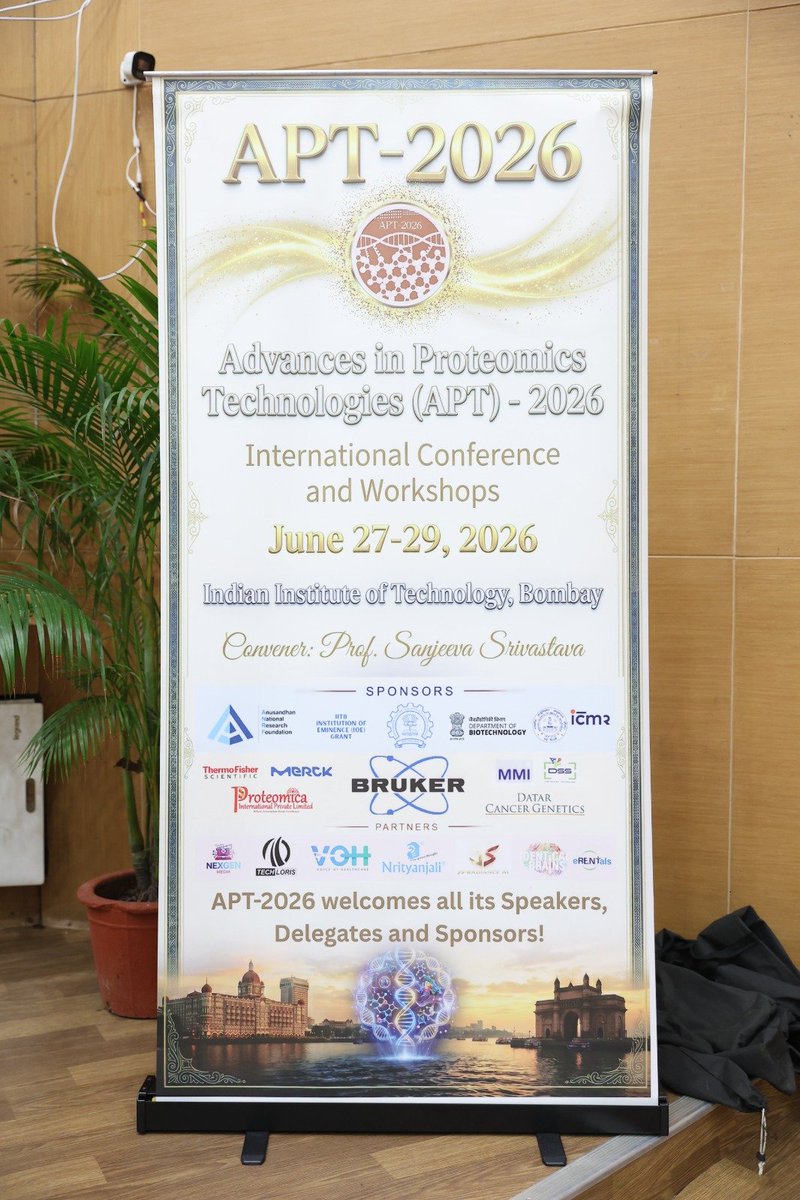 icmr_nicpr's tweet photo. Our scientist, Dr. Deepa Bisht, invited speaker at the #APT-2026 International Conference at @iitbombay.
She delivered a panel discussion and workshop highlighting how #proteomics & #biomarker #profiling are advancing early disease detection & precision health.
#CancerPrevention https://t.co/HPrWafskox