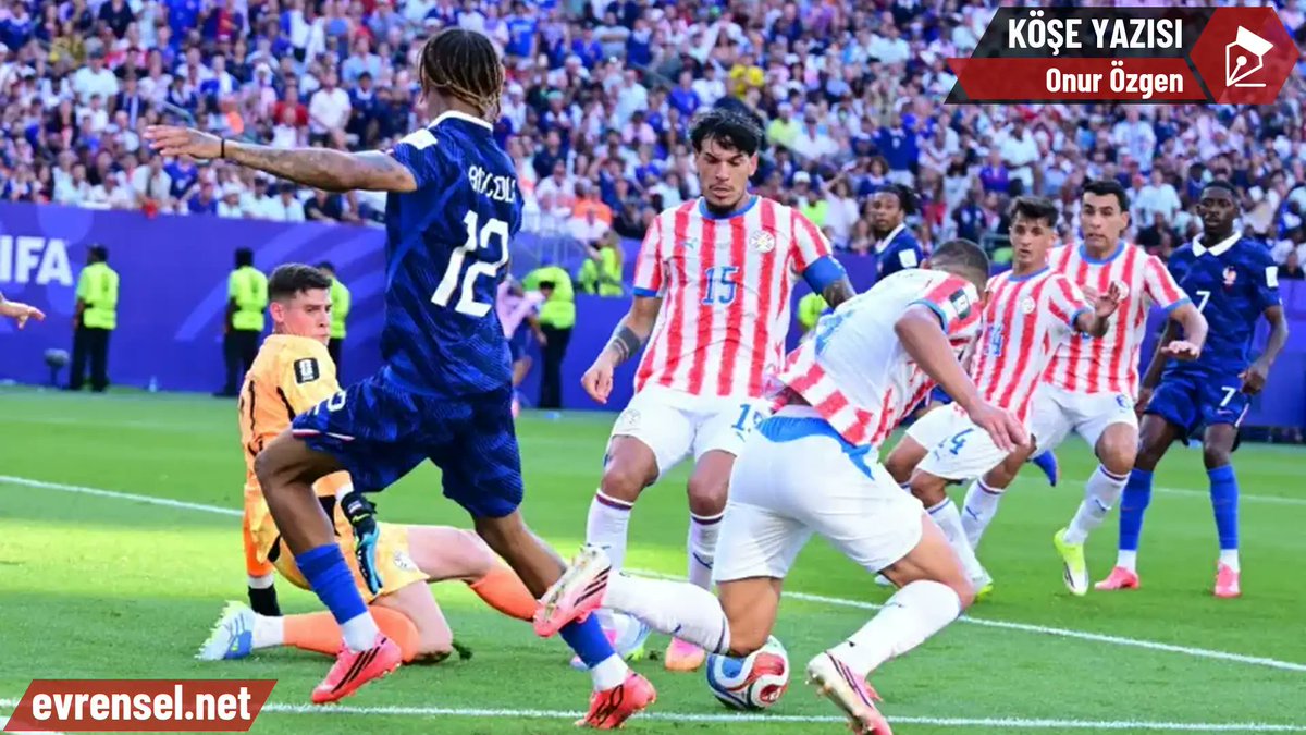 evrenselgzt's tweet photo. Paraguay gerillaları Dünya Kupası’ndan vuruşarak çekildi

"Paraguay’ın Fransa’ya karşı yaptığı şey, topu alıp oyunu süslemek, pas trafiğiyle rakibi yormak, hücumda seyir zevki yaratmak değildi. Paraguay, kendisine ait olmayan bir oyunu taklit etmeye kalkmadı."

✒️ Onur Özgen (@ozgenonur) yazdı

🔗https://t.co/JNAWZTnj3V