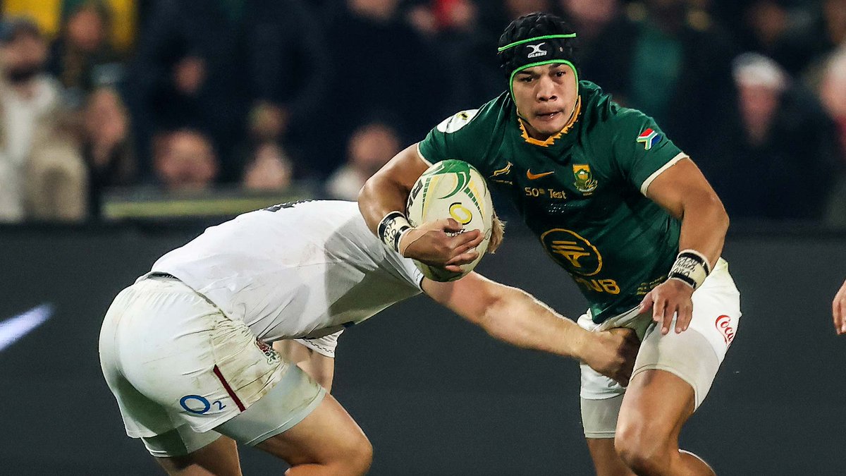Springboks's tweet photo. Cheslin Kolbe: “I’m extremely grateful for this opportunity” - more here: https://t.co/2yjVwef0t6 🤩
#Springboks #ForeverGreenForeverGold https://t.co/Cg7XFRmIhG