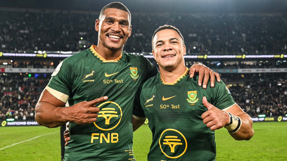 Springboks's tweet photo. Cheslin Kolbe: “I’m extremely grateful for this opportunity” - more here: https://t.co/2yjVwef0t6 🤩
#Springboks #ForeverGreenForeverGold https://t.co/Cg7XFRmIhG