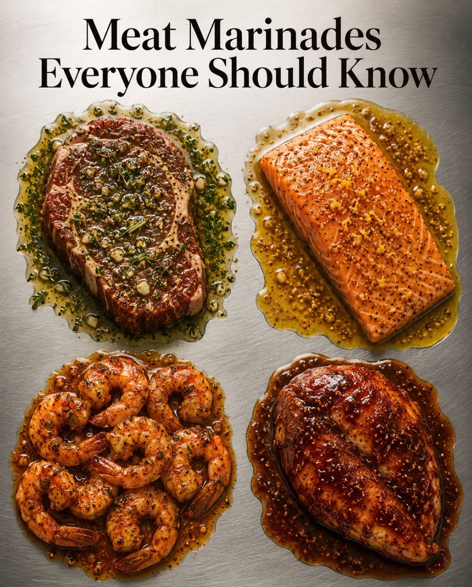 FitnessDr_'s tweet photo. Meat Marinades Everyone Should Know. https://t.co/Ixpu6P2dYV