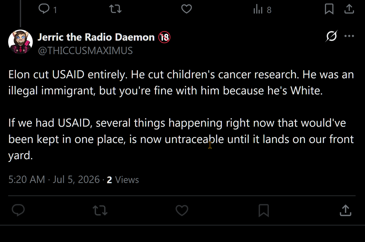 SpinApex's tweet photo. So the paid troll doubles down on his training binder talking points. 

But then all of a sudden 'he/she/it/they' DELETES his fluffy fake JB supporter act, not cuz I hit a nerve earlier, but rather cuz - and I think this is major, cuz I hit a worse nerve,
and that is - the pumping of raw disinformation 
JB (his swift handler gang) is using at least one paid service to do damage control on social media.

Exposing the Left's use of paid trolls helps.