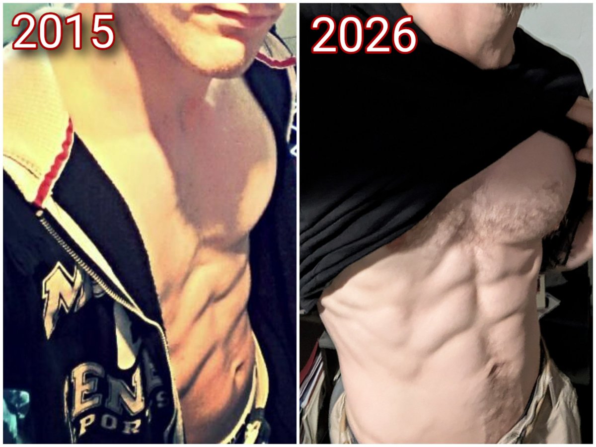 The_Phoenix87's tweet photo. I usually don't post these, but after 8 weeks of strict dieting I finally accomplished my personal goal. I can now say I'm 38 but my body is back to 27. #reset 💪
Haven't seen this version of myself in 11 years. https://t.co/jvzVKkm3Rf