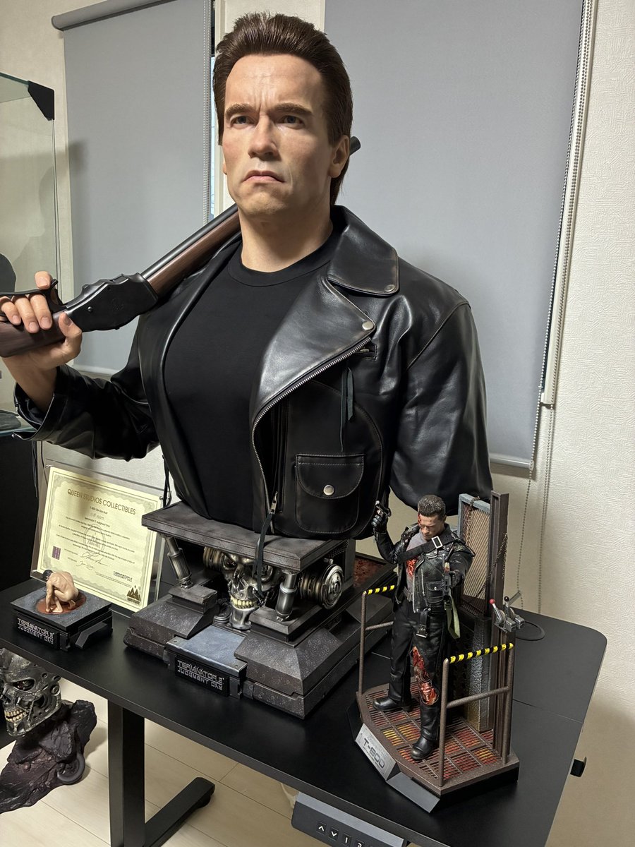 go_cMADc's tweet photo. ずっと保管してたホットトイズのシュワちゃん開封。
劇中で1番好きなラストバトル開始時の構えを再現できるのは嬉しい。
あと、台座がめっちゃガタつくんだけど、こんなもんなのか？？ https://t.co/EsZInRBhuR