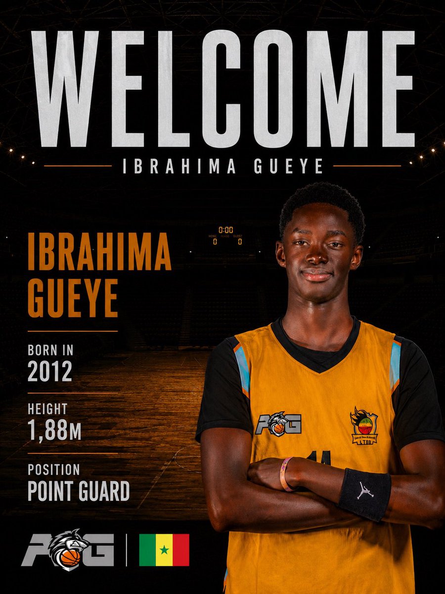AsesoriaGrande's tweet photo. Ibrahima Gueye (CG - 2012 - 🇸🇳) joins AG.
Ibrahima is a very young Senegalese point guard born in 2012, with exceptional skill and highly refined technique despite his young age.
Welcome to our family. 🐺
Progreso no es suerte.
#IG7 https://t.co/1MatSAWHzU