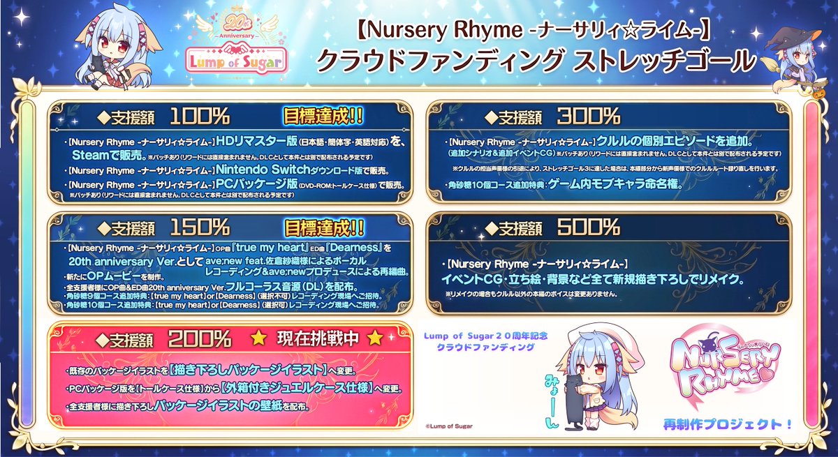 ランプオブシュガー公式＠FANBOXシーズン3スタート