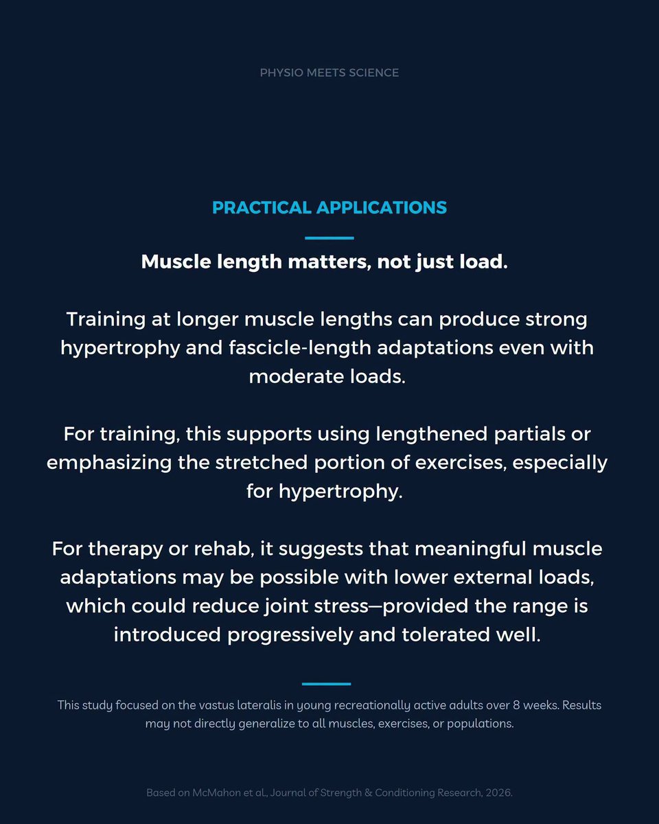 PhysioMeScience's tweet photo. Just published 💥

Lengthened Partials: Less Load, Similar Growth?

https://t.co/LoLLRAwYRp https://t.co/1vuVOo6gKD