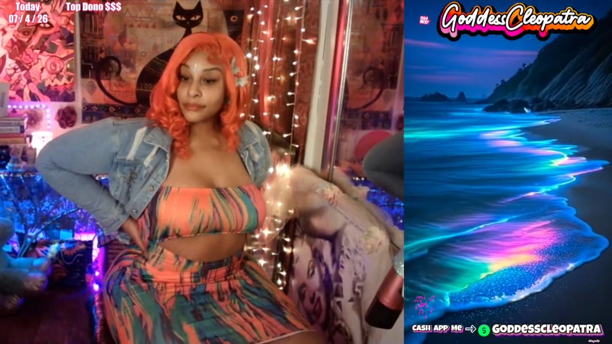 GoddessCleopatr's tweet photo. 🔥 Goddess Cleopatra 🔥
Not settling for less ❗✅🕰
#goddesscleopatra #beauty #femalerap #topliner #nomakeup #nofilter #thick #agingbackwards #vamping #tata #billionaire #music #rap #icon #theinfluence #trendsetter #trending https://t.co/ykxzVKsd3q