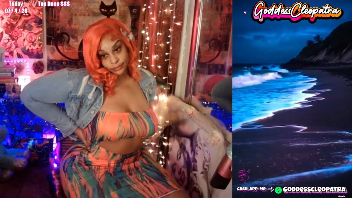 GoddessCleopatr's tweet photo. 🔥 Goddess Cleopatra 🔥
Not settling for less ❗✅🕰
#goddesscleopatra #beauty #femalerap #topliner #nomakeup #nofilter #thick #agingbackwards #vamping #tata #billionaire #music #rap #icon #theinfluence #trendsetter #trending https://t.co/ykxzVKsd3q