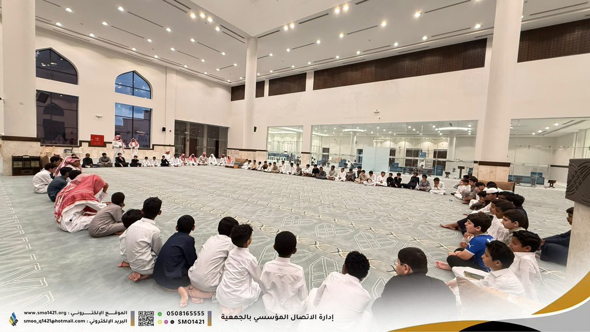 smo1421's tweet photo. 📷 من قلب الحدث 
لحظاتٌ قرآنية، وخطواتٌ مباركة، وأجواءٌ إيمانية نعتز بها
#صيف_سمو_1448 https://t.co/nfYEUuIksI