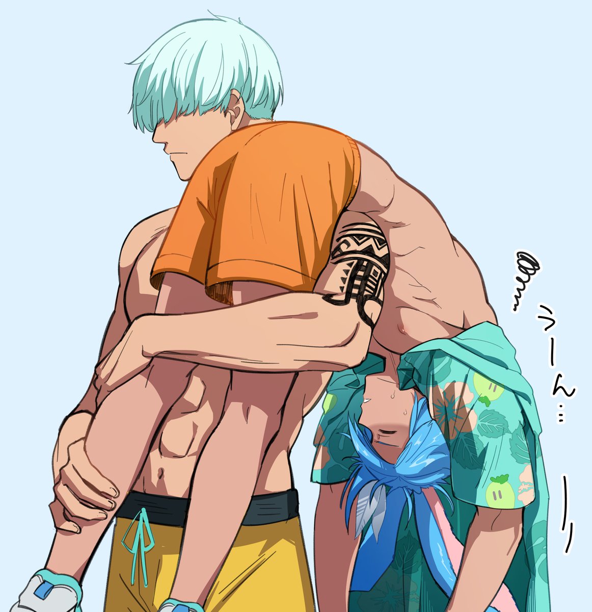 iac_bkq's tweet photo. 雑に運ばれる兄すき https://t.co/xuNgCsMj1f
