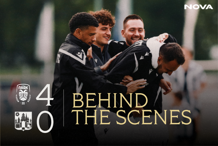 PAOK_FC's tweet photo. #BehindTheScenes Πάμε να δούμε το παρασκήνιο της αναμέτρησης κόντρα στην KVC Westerlo, μέσα από την παρακάμερα του #PAOKTV. #PAOKWES #Preseason #FriendlyGame #NewEra @NovaGreece 

🔗https://t.co/XcdzWHQRUK https://t.co/dEZiKt02Xo