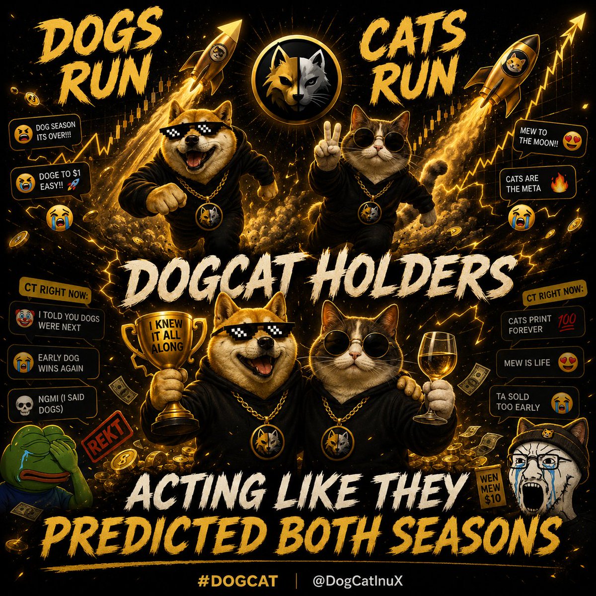 Iwantkiffyy's tweet photo. Bark or Meow?
Nah!
I Do Like Both.
@DogCatInuX #DOGCAT https://t.co/lmC4AVskxu