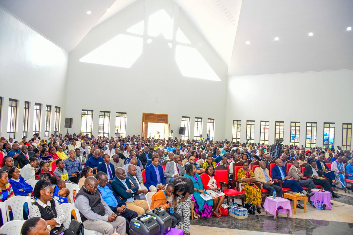 HonOscarSudi's tweet photo. Attending a funds drive at AIC Kithyoko Township, Masinga Sub-County, Machakos County, alongside fellow leaders.

The event unites leaders in supporting the church and pushing local development forward. Real progress happens when we put community first, beyond politics. https://t.co/97SE0V13Qg