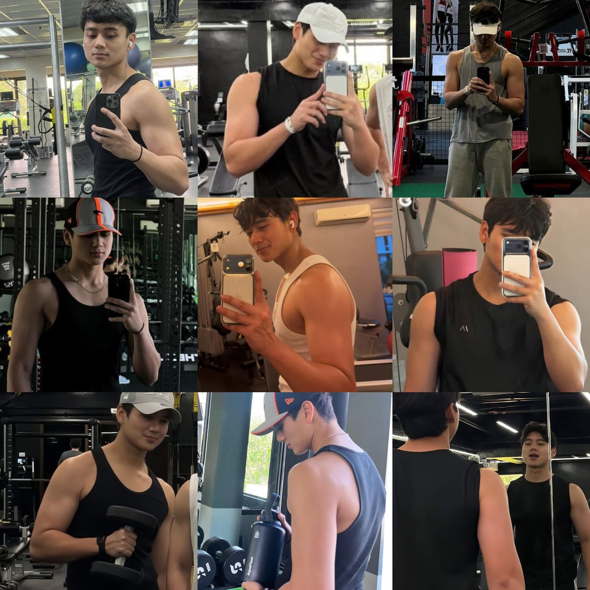 beibiniriver's tweet photo. river’s gym pics >>>>>> https://t.co/CCfVF9Njib