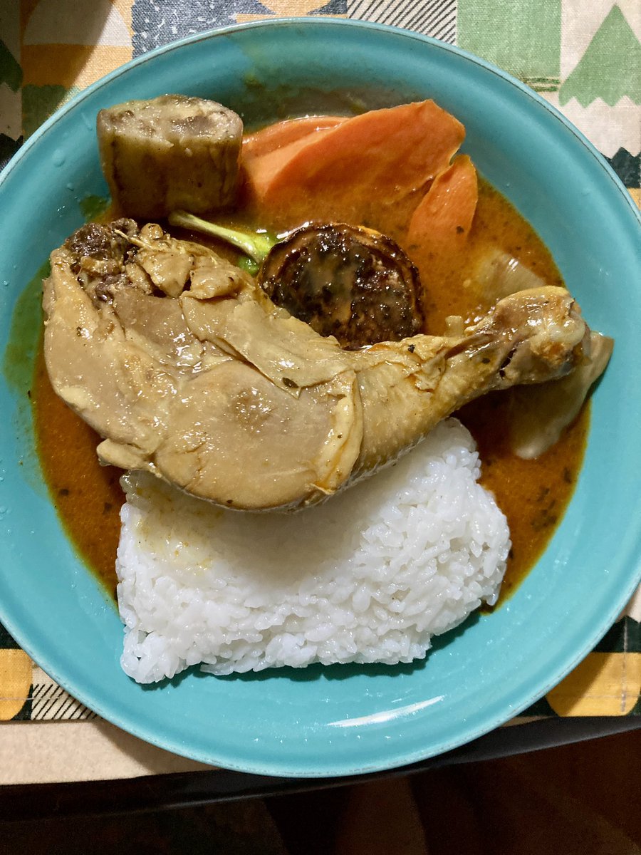 say_yeah_05's tweet photo. 今夜のダムカレーは
えびだし🦐 https://t.co/MZFVbthmxV