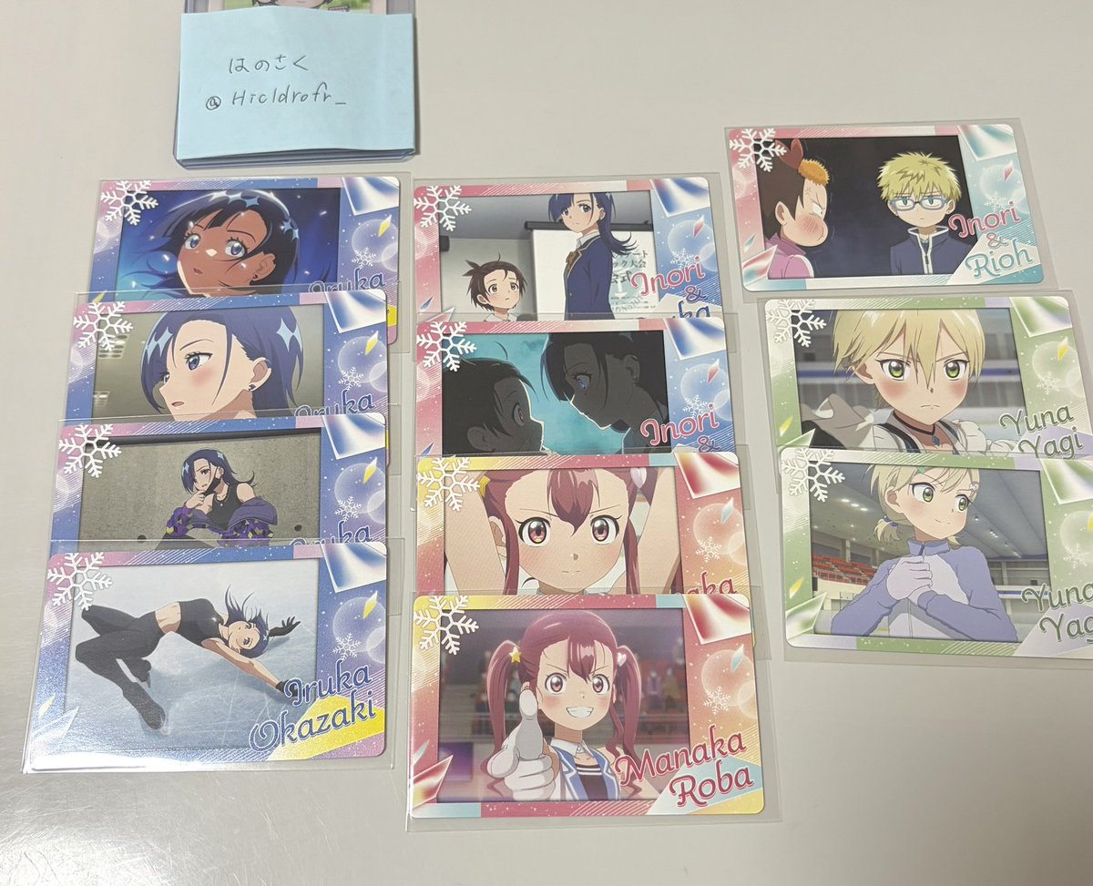 Hicldrofr_'s tweet photo. 交換
メダリスト スナップマイド2 スナマイ

譲 1～3枚目 
司 夜鷹 いのり 光 いるか 慎一郎 夕凪 愛花 理依奈 理凰 瞳

求 4枚目画像 りんな 💛＞💚
💚は💛含む交換最優先

別ポストにあるツーピース⇔スナマイ(💛りんな)との交換も可能です

郵送のみ

検索からもお気軽にお声掛けください◎ https://t.co/emYqDqV47q