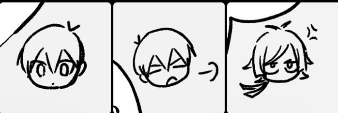 jig_kfc's tweet photo. 吹き出しに描いた小さい顔、可愛いから共有 https://t.co/5cPSBo0qqq