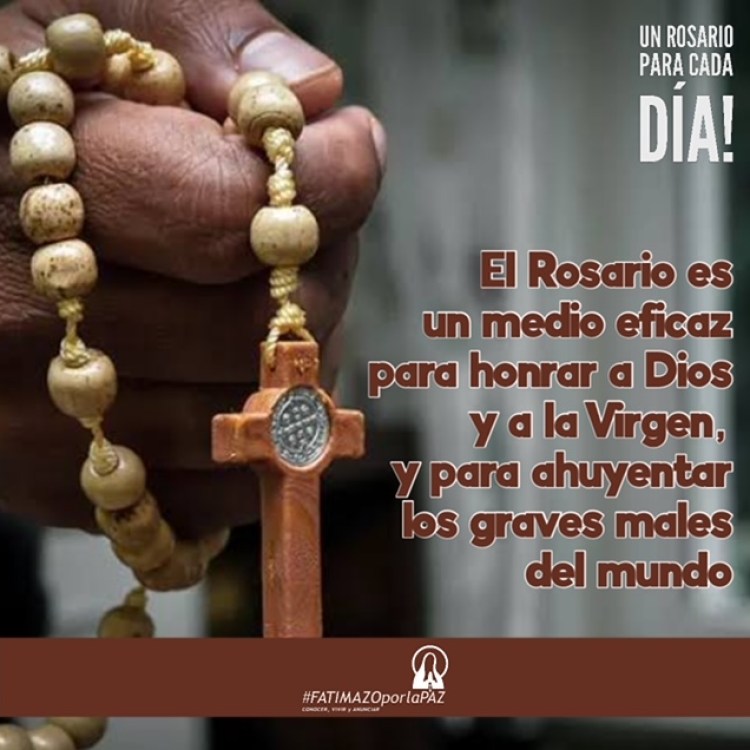 Escribecanta's tweet photo. El mundo entero rece el Rosario, para lograr la paz, ahuyentar al demonio y los males. 🙏🕊️❤️ https://t.co/uPphxaL3wY