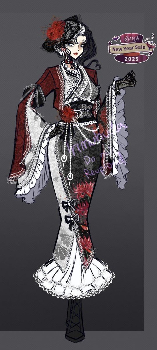 Irimuhuda's tweet photo. Twst new year outfits I’ve designed so far ☺️🎆 https://t.co/ZTyCZIEa6R